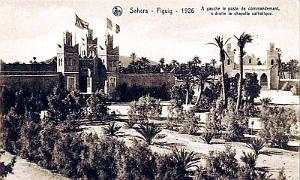 FIGUIG - POSTE DE COMMANDEMENT ET CHAPELLE - 1926